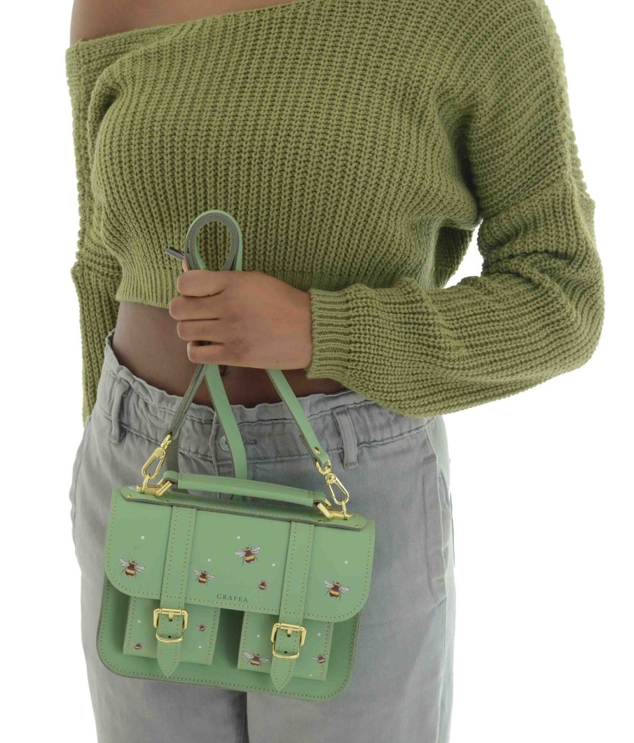 Women Grafea Micro Satchel | Micro Bees