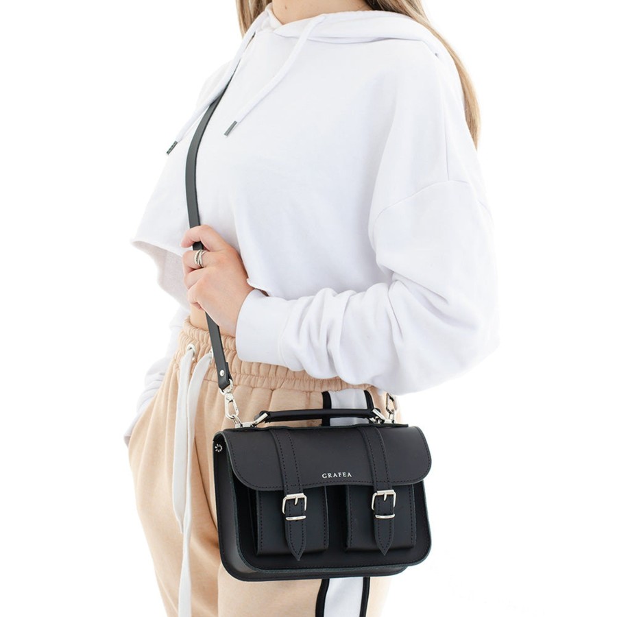 Women Grafea Micro Satchel | Micro Black