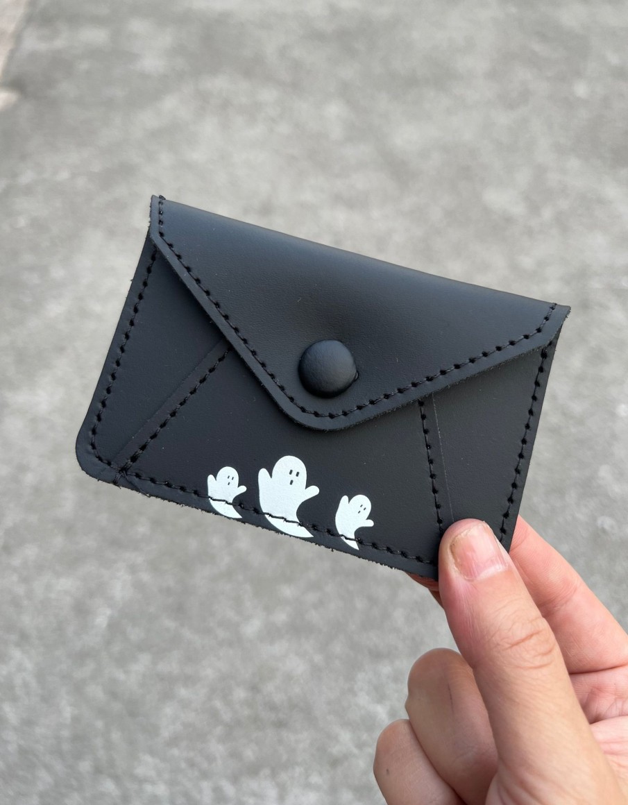 Women Grafea Halloween | Card Wallet Ghost