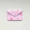 Women Grafea Card Wallets | Card Wallet Hearts Pink