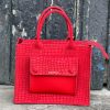 Women Grafea Lana | Mini Lana Suede Red