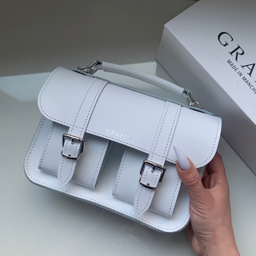 Women Grafea Micro Satchel | Micro White