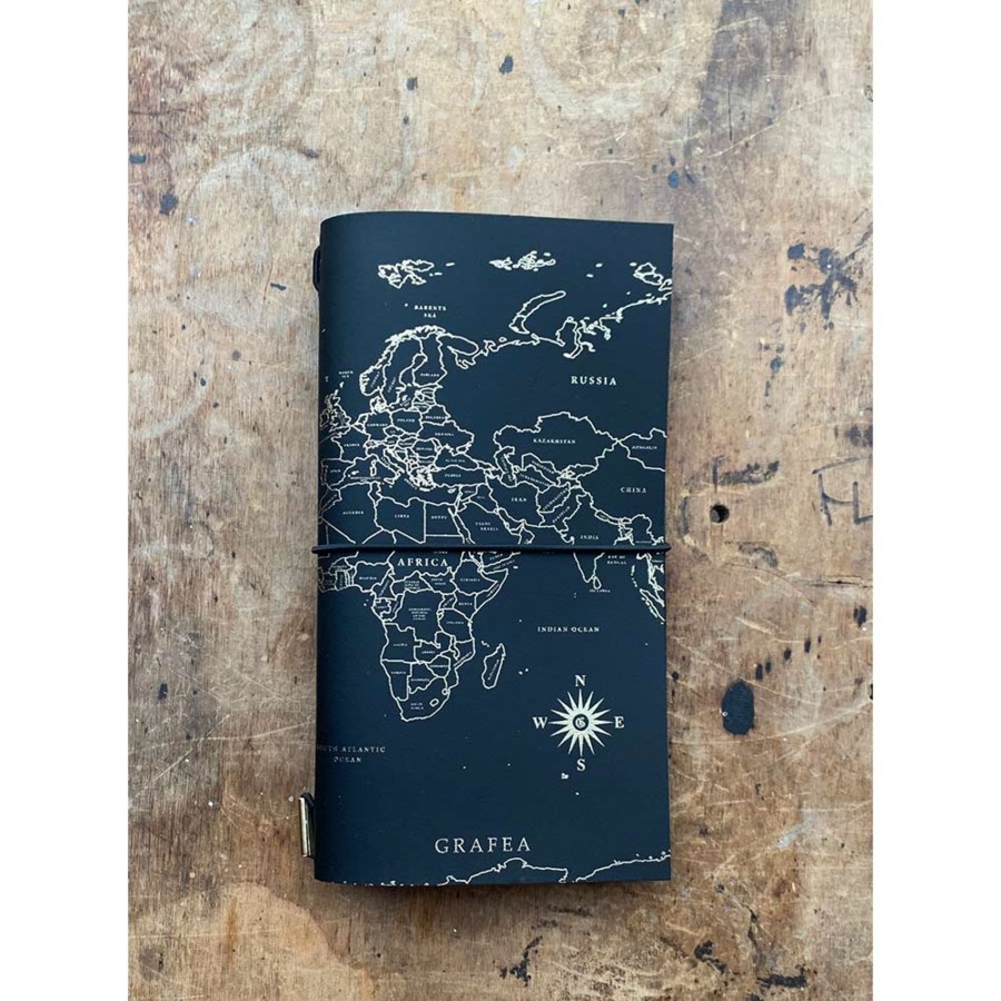 Women Grafea Notebooks | Golden Atlas Notebook