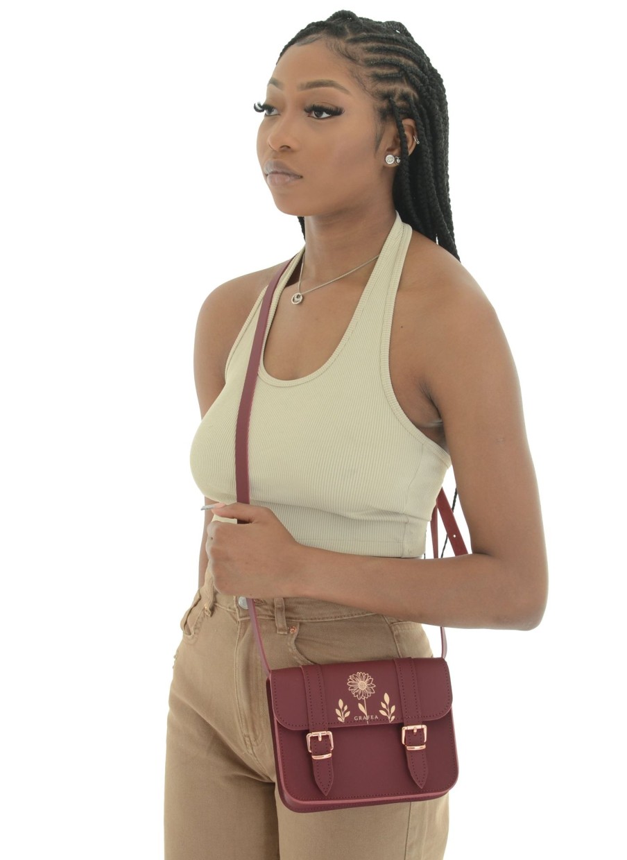 Women Grafea Mini Satchel | Mini Satchel Sunflower Mulberry