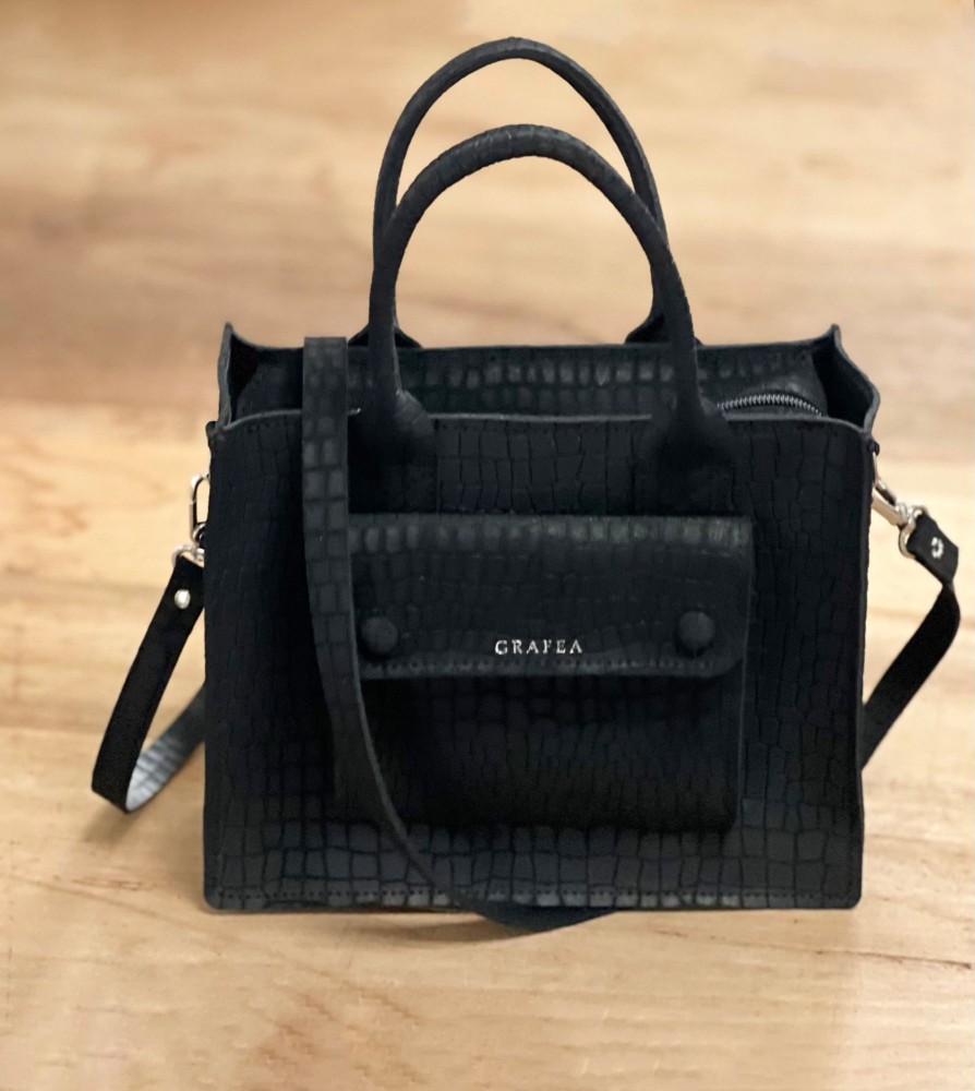 Women Grafea Lana | Mini Lana Suede Black